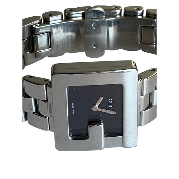 Authentic Gucci Stainless Steel G-Frame Women’s Watch – 23mm - Picture 2 of 13
